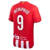 Officiële Voetbalshirt Atlético Madrid Memphis 9 Thuis 2023-24 - Heren